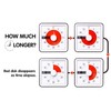 Visual Timer 60 Minutes Countdown Timer, Kids Time Education Tool,