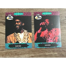 1991 YO! MTV RAPS PROSET MusiCards Slick Rick Lot Of 2