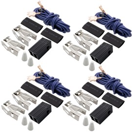 WB17T10006 Range Surface Burner Terminal Block Kit Replacement, 4 Pack Compatible with GE Kenmore Hotpoint Ranges/Stoves/Ovens - Replaces AP3203326 WB17K10003