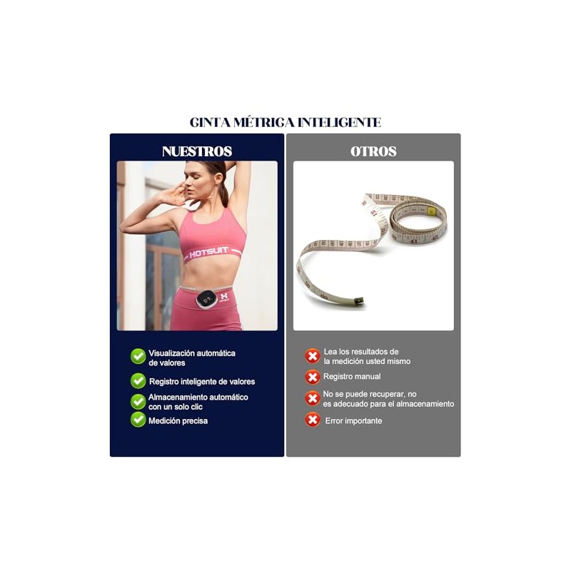 Cinta Metrica Corporal, Mtq Antropometrica Inteligente con App