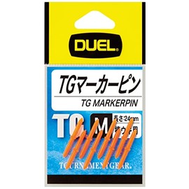DUEL(デュエル) 磯・小物 TGマーカーピン M O H2512-O-高視認オレンジ 磯釣り