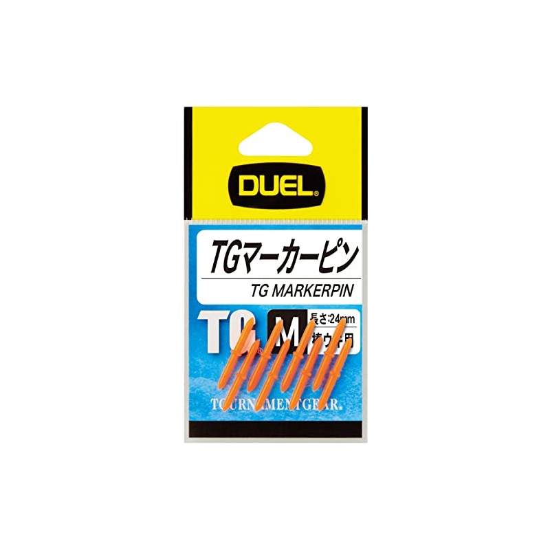 DUEL(デュエル) 磯・小物 TGマーカーピン M O H2512-O-高視認オレンジ 磯釣り