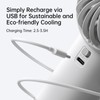 JISULIFE Handheld Portable Fan, Stronger and Longer-Lasting: 5 Speed, 5000mAh