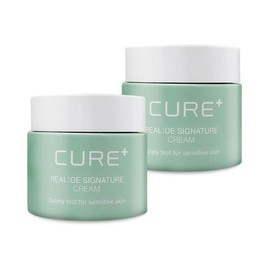 Kim Jeong-moon Aloe [Kim Jeong-moon Aloe] Cure Realaloe Signature Cream 55ml Skin Soothing 2 pcs. Ss (44355061) 1 pc. / [김정문알로에] 큐어 리알로에 시그니처 크림 55ml 피부진정 2개 Ss (44355061) 1개