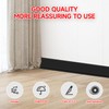 Flexible Baseboard Molding Trim 3 Inch(W) x 40 Feet(L) Self