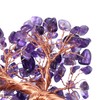 Jovivi Natural Amethyst Healing Crystal Money Tree on Amethyst Cluster