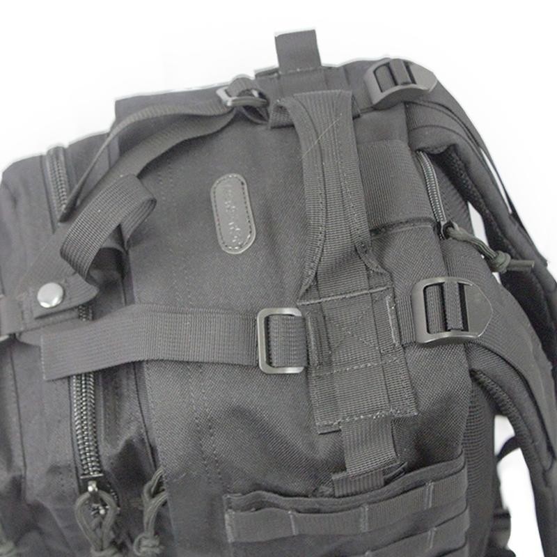 Tactical Assault Rush Backpack - Waterproof Nylon 1000D, MOLLE System,