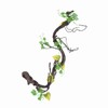 Artificial Reptiles Vine Climber Jungle Forest Bend Branch Terrarium Cage