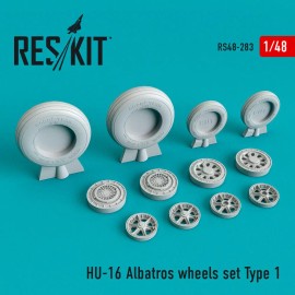 ResKit 1/48 ResKit RS48-0283 HU-16 Albatros wheels set Type 1