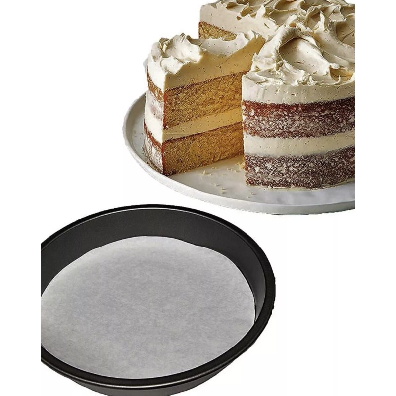 Regency Parchment Rounds 9", 8" And Tube 8"-9" White Set