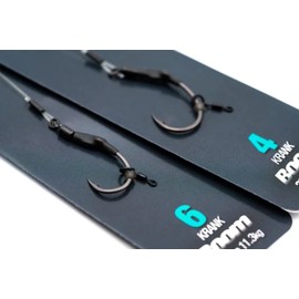 Korda Krank 5.5" Boom Spinner Rigs: Size 4 Barbless