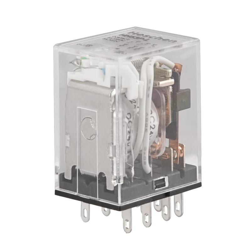 Heschen Gereral Purpose Power Relay HH53P-L 24VDC Coil 5A 220VAC/24VDC