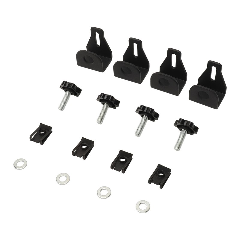 16PCS Saddle Bag Locks Mounting Screws Theft Deterrent Hardware Bolt