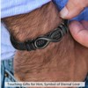 Gkmamrg Gifts for Men Husband Boyfriend Leather Bracelet - Birthday