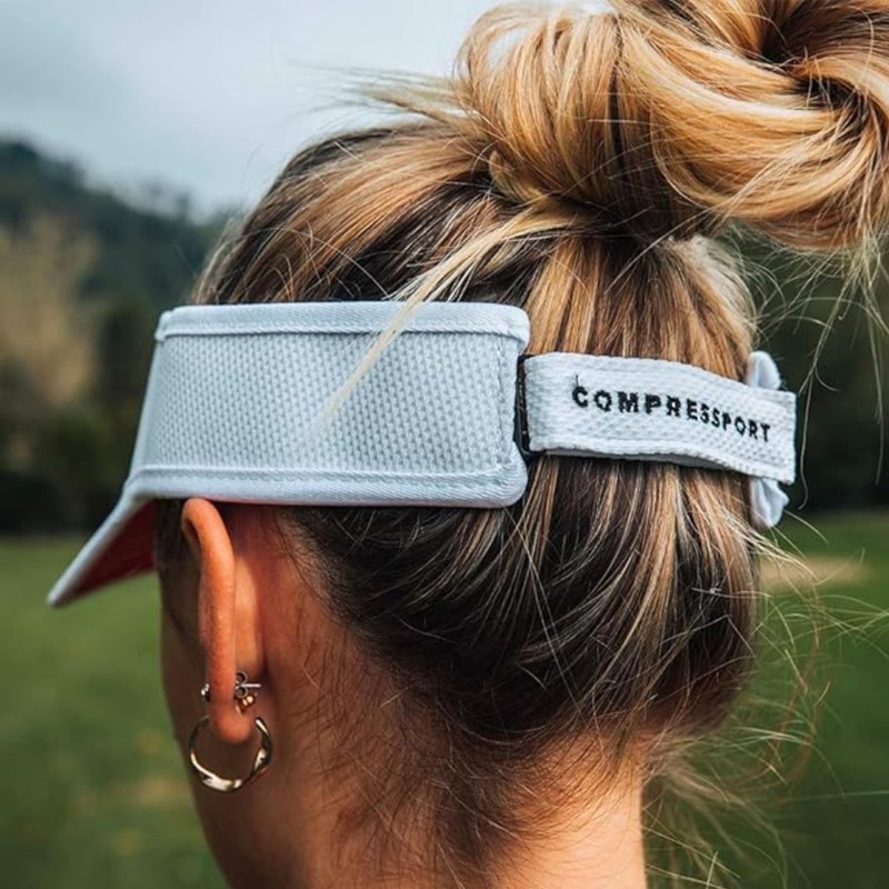COMPRESSPORT Unisex Visor Visor, White, One Size EU