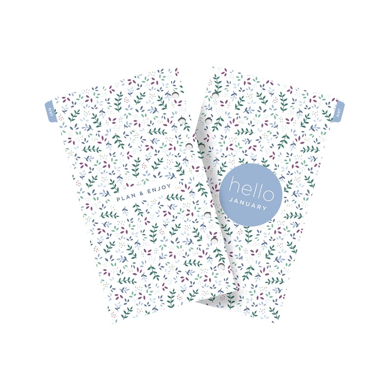 Filofax Personal Garden week to view diary - 2024