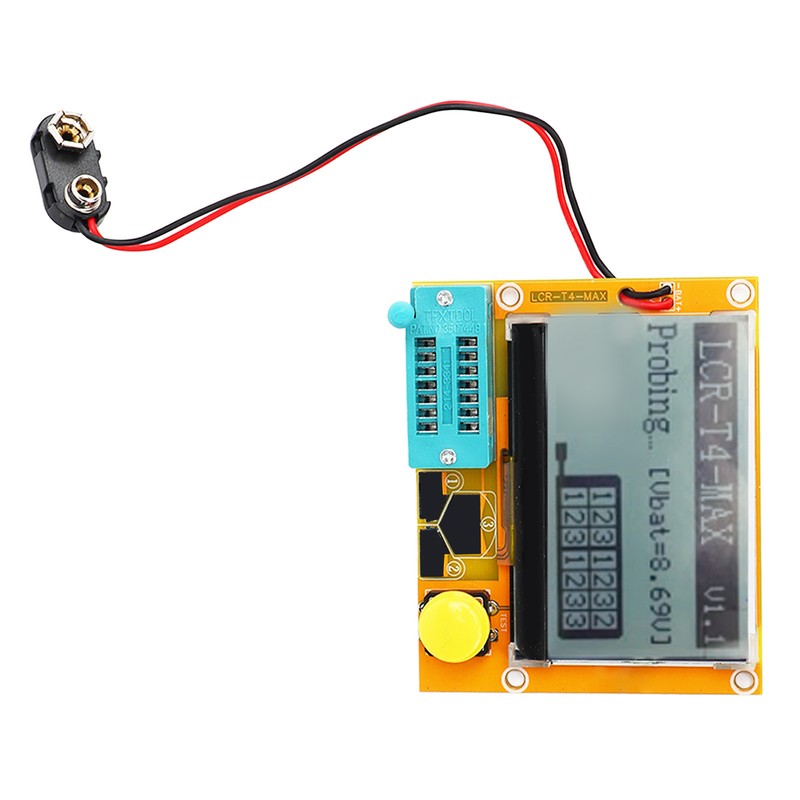 Transistor Tester Diode Triode Capacitor Meter Graphic Display for Electronics