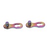 Mountain Bike Chain Fully Plated Rustproof Colorful 11 Speed Bicycle