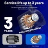 Knifel Submersible Pump 400GPH with AUTO-Shut-Off 6.5ft High Lift for