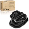 A-Premium Engine Oil Pan Sump with Drain Plug Compatible with