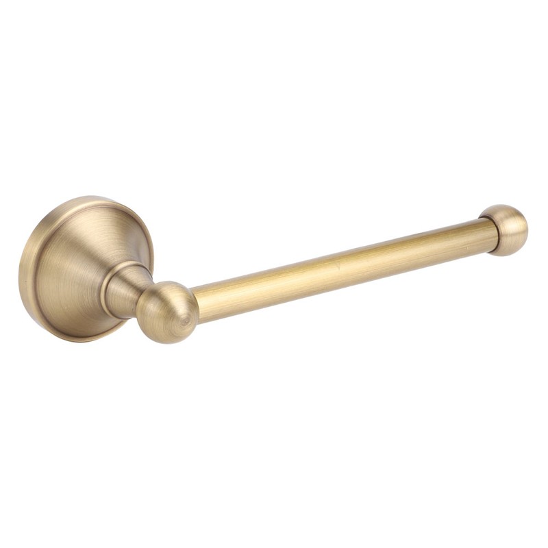 Retro Brass Stainless Steel Wall Mount Toilet Bathroom Tissue Roll