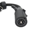 7 Way Round Trailer Plug Adapter Wire Connector RV Truck