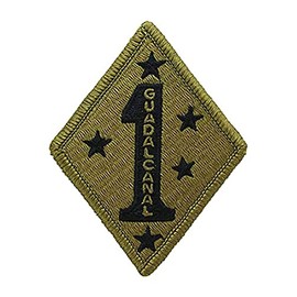 1st Marine Division OCP Patch (Military Issued)-Veteran Owned Business