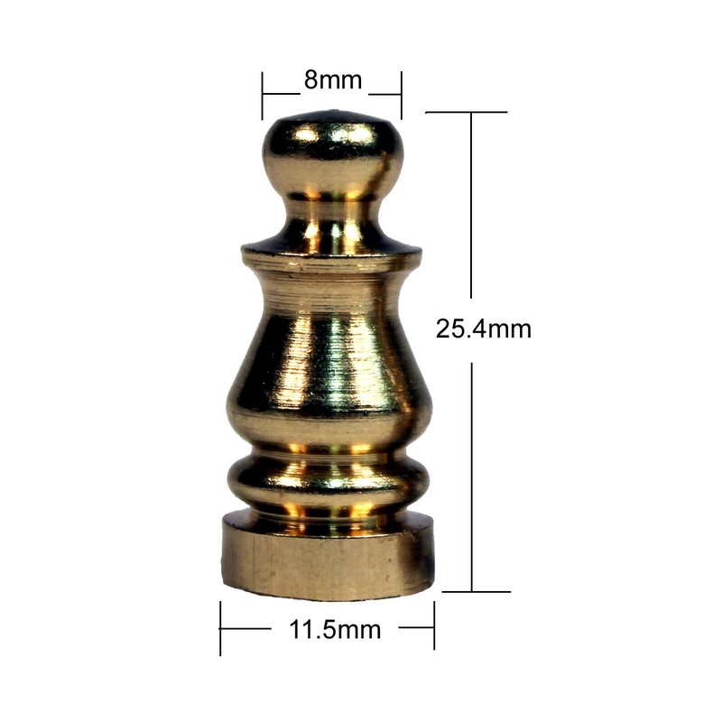 Creative Hobbies 8-Inch Lamp Harp Kit - Gold Finish |