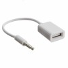 3.5mm Male AUX Audio Plug Jack to USB 2.0 Female