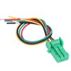 Qiilu Automatic Car Rocker Switch 12 V Blue LED for
