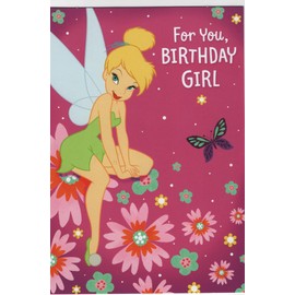 Tinkerbell For you, Birthday Girl (Birthday) Greeting Card