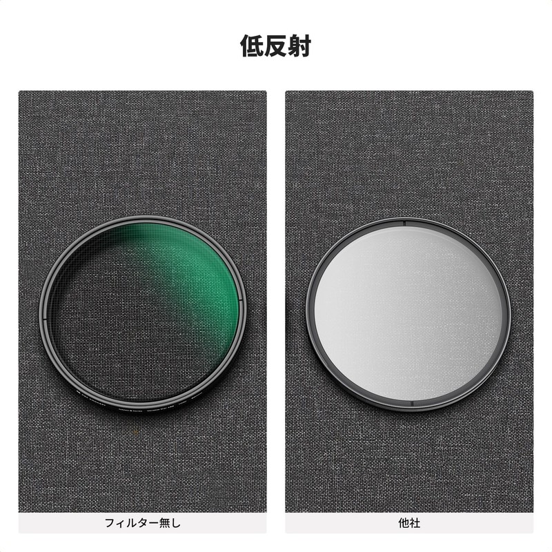 K&F Concept 72mm Cross Filter, Variable Cross Filter, 4-8 Cross