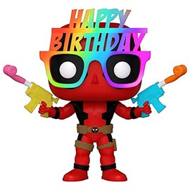 Funko Pop! 54687 Deadpool Birthday Glasses Deadpool 30th Anniversary Pop! Vinyl Figure #783