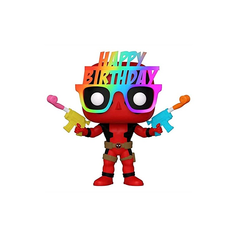 Funko Pop! 54687 Deadpool Birthday Glasses Deadpool 30th Anniversary Pop!
