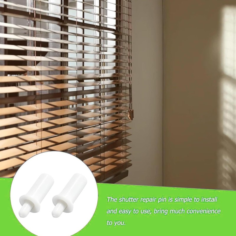 Rhoyee 30PCS Plantation Shutter Repair Pins – Spring Loaded Shutter