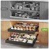 Seinloes 2 Pack Pull Out Cabinet Organizers 21"Deep with Raising