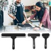 QWORK Printmaking Brayers, 3 Pack Brayer Rollers for Wallpapers Stamping,