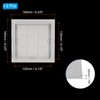 PATIKIL 5x5 inch(125x125mm) Removable Hinged Access Panel, 2 Pcs ABS