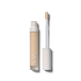 ILIA - True Skin Serum Concealer | Non-Comedogenic, Cruelty-Free, Vegan, Safe For Sensitive Skin, Reduces Appearance of Dark Circles + Blemishes (Chicory SC1, 0.16 oz | 5 ml)