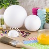 Sfera di polistirolo Ø 15 cm in polistirolo, liscia e