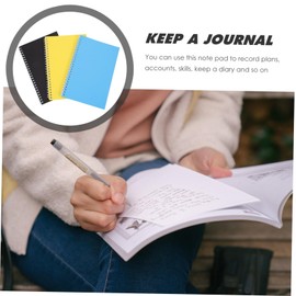 Operitacx 3St notizbuch für die arbeit Notizbücher Tagebuch-Notizbuch liniertes Journal-Notizbuch spiralblock notebooks the notebook kleiner Spulennotizblock College-Schulbedarf Papier