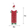 Large Felt Christmas Advent Calendar With Pockets Hanging Decoration (Choose