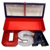 UNIKPACKAGING USA Letter Shaped Flower Gift Box – Patriotic Decor