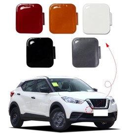 CZShiYue Car Front Bumper Tow Hook Cover Cap Towing Eye for Nissan Kicks 2018 2019 622A0-5RB0H Trailer Small Cover(Orange)