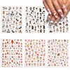 Ludress 3D Nail Stickers Fun Nails Art Stickers Angel Nail