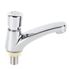 Time Delay Basin Sink Faucet Copper Alloy Push Switch Water