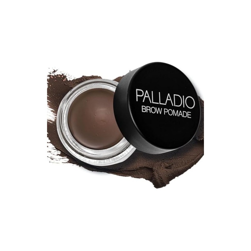 Palladio Pomada para Cejas Resistente al Agua, 24 Horas de