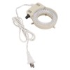 Microscope Illuminator Ring LED Light Source Adjustable Accessory 100‑240V
