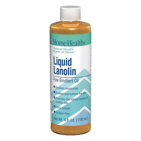 Home Health Liquid Lanolin, 4 Ounce