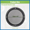 A ABSOPRO 5" Car Speaker Grills Cover Mesh Round with